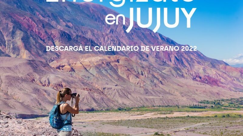 Consultá y descargá el Calendario turístico y cultural de verano en Jujuy