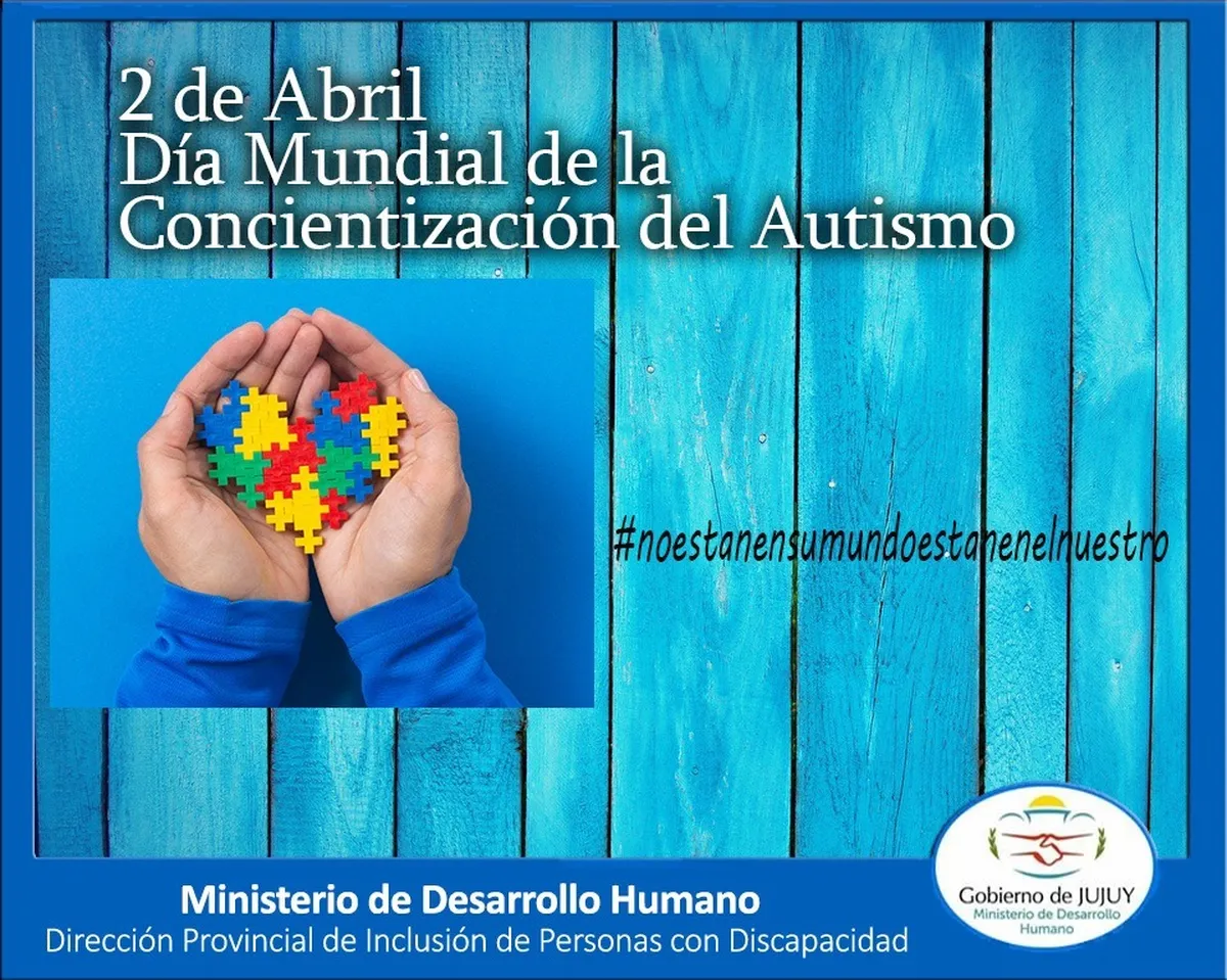 Concientización . 2 de abril «Día Mundial de la Concientización de Autismo»
