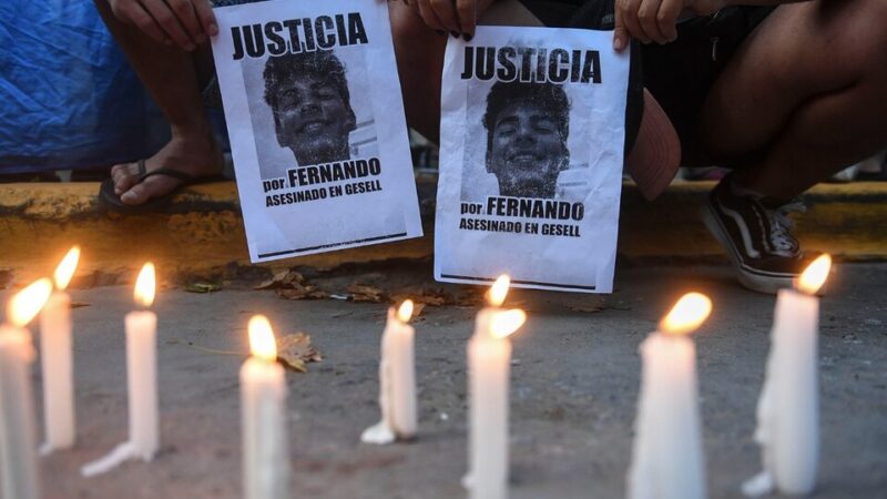 Fernando Báez: «Es un crimen racial»