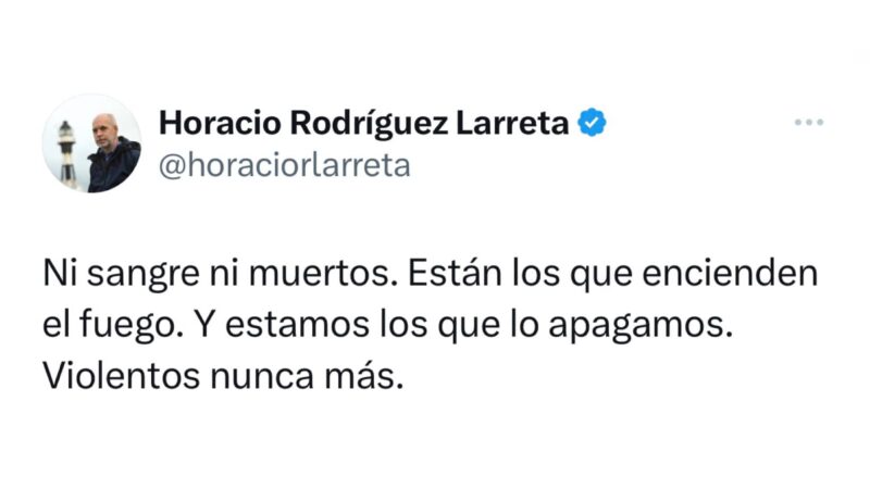 Rodríguez Larreta salió al cruce de Aníbal Fernández