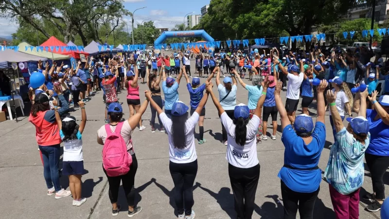 Más de 500 personas participaron en la Maratón – Caminata «Familia y Diabetes»