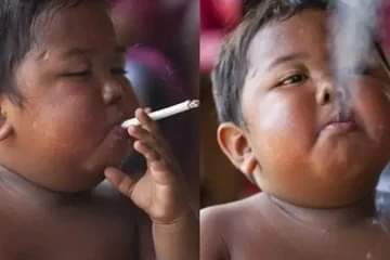 Cómo está hoy Ardi, el niño que fumaba 40 cigarrillos por día