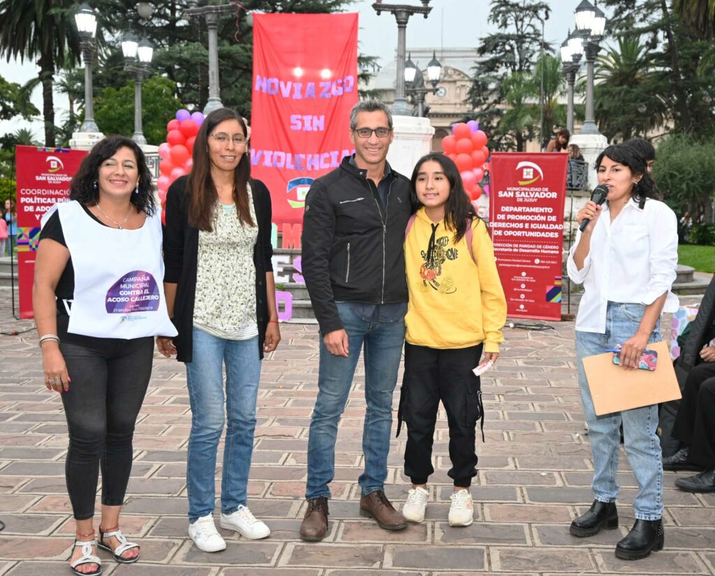 Gran convocatoria en Plaza Belgrano para celebrar, por un “Noviazgo sin violencia”