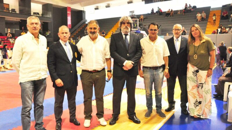 El intendente Jorge abrió el Séptimo Open Femenino de Karate