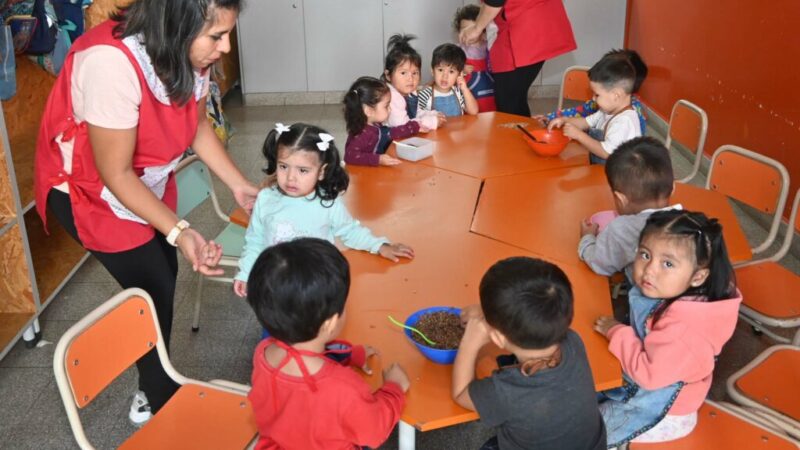 El municipio fortalece la nutrición en la primera infancia con talleres en el CDI “Prof. Mary Ferrín”