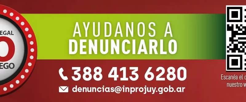 Concientización sobre el Juego Ilegal y Medidas de Prevención en la Provincia de Jujuy