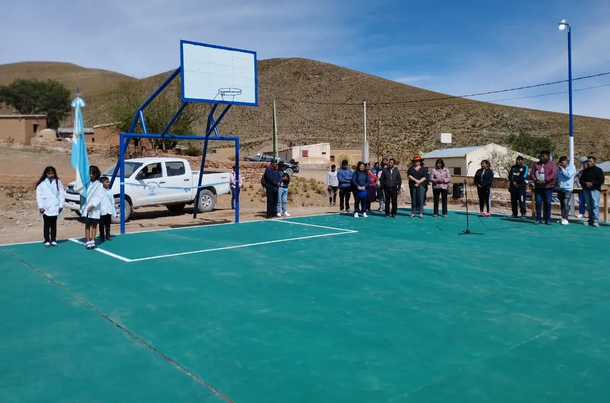 La Provincia, en tu ciudad: nuevo polideportivo en Palca de Aparzo