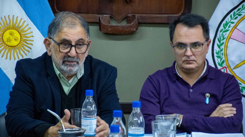 Visita del Raúl Jorge al Concejo Deliberante: “No somos ciudadanos de segunda”